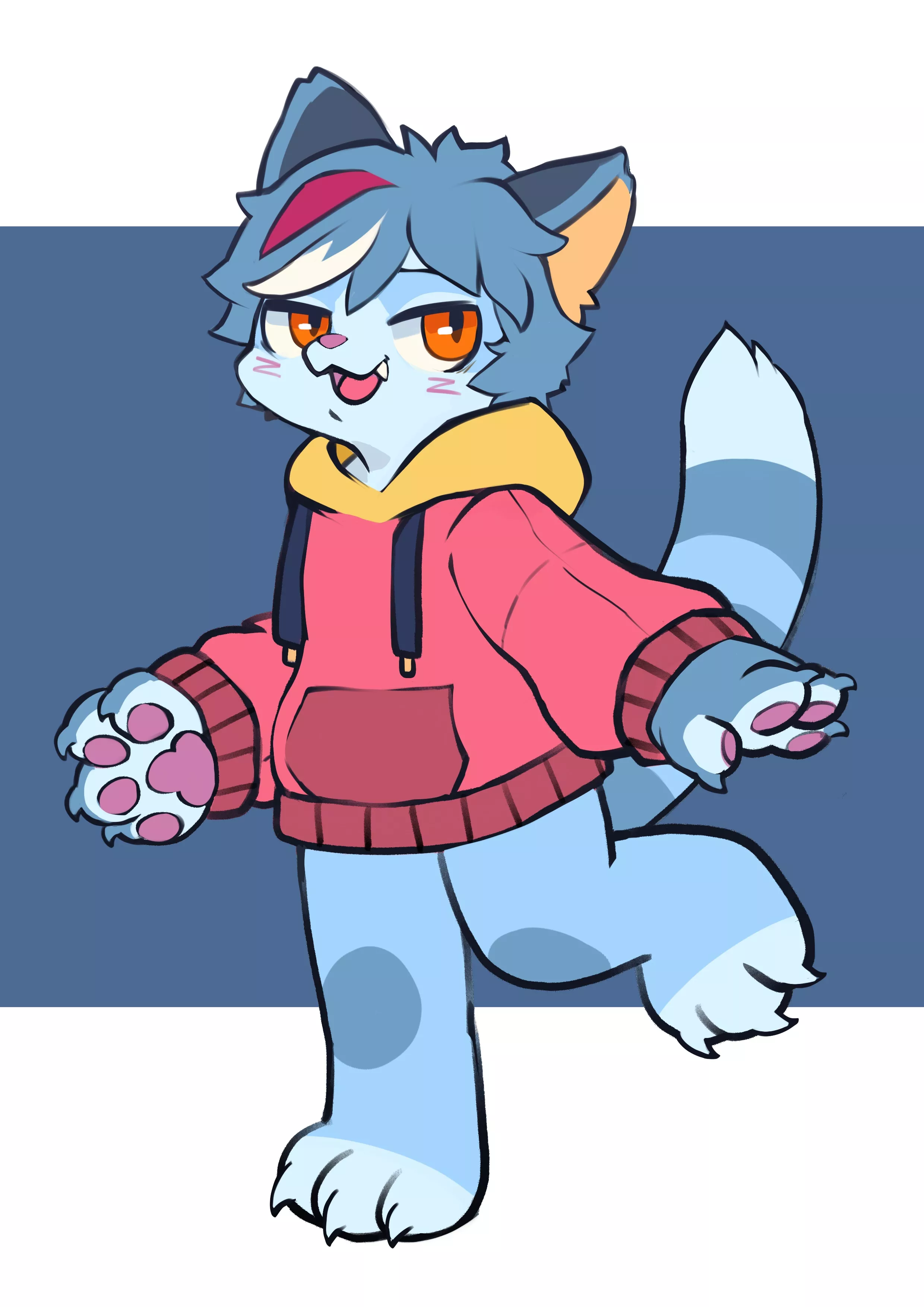 Little OC I did! Naughty one [Art by me]