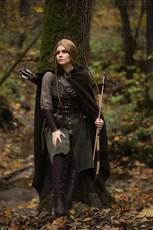 Milva from the Witcher books cosplay by Felora