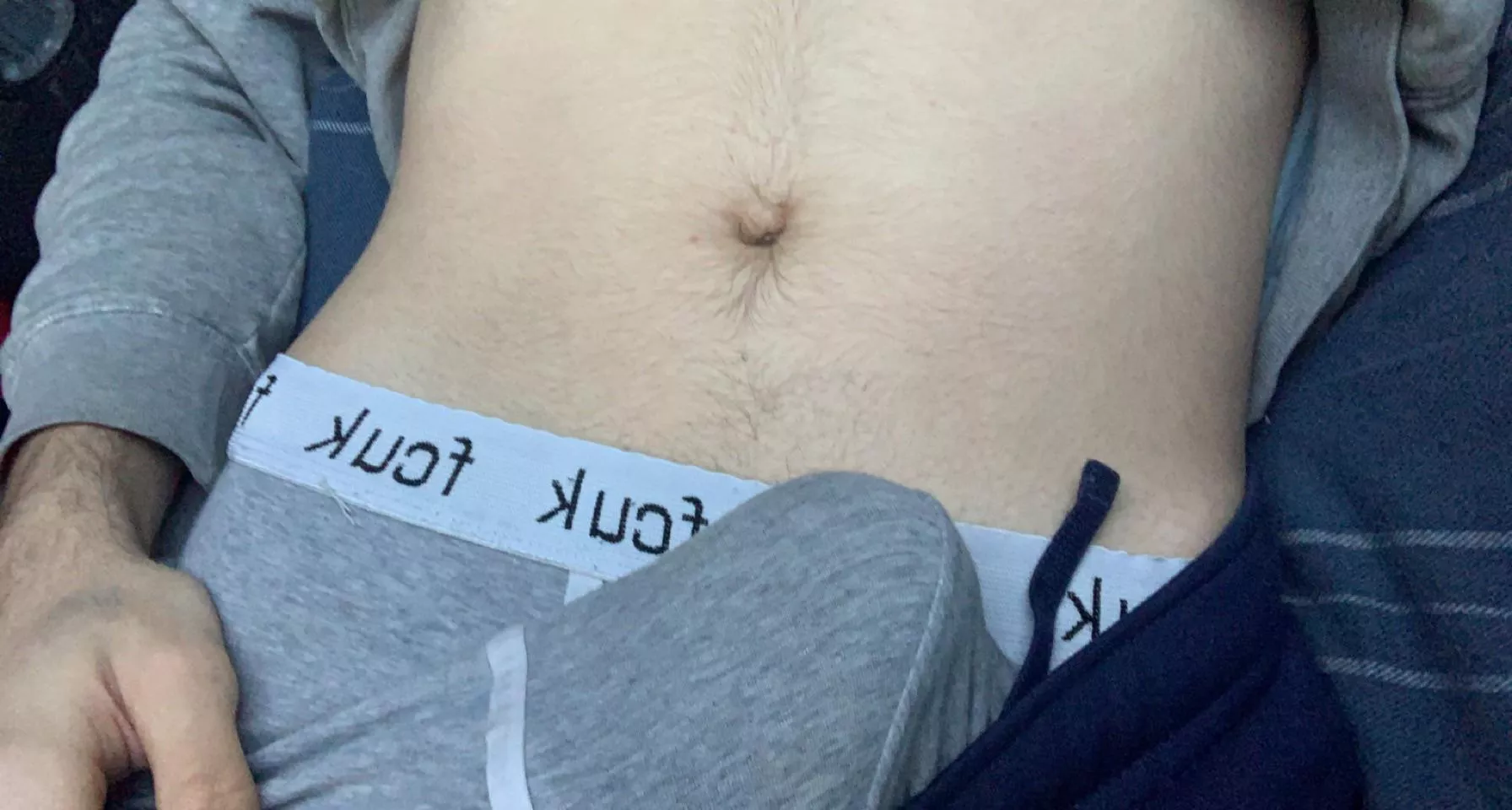 My virgin bulge