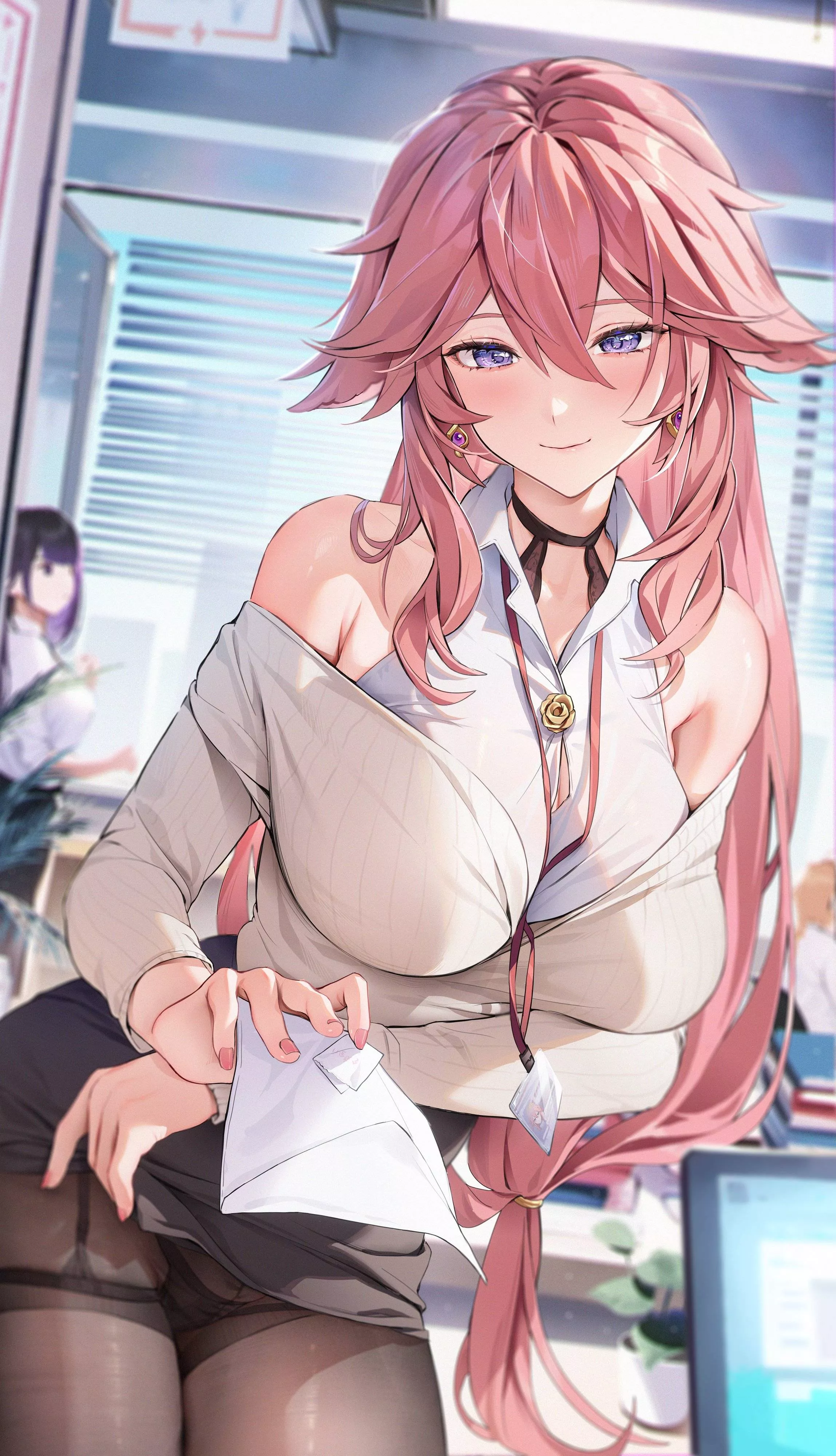 Office lady Yae [Genshin]