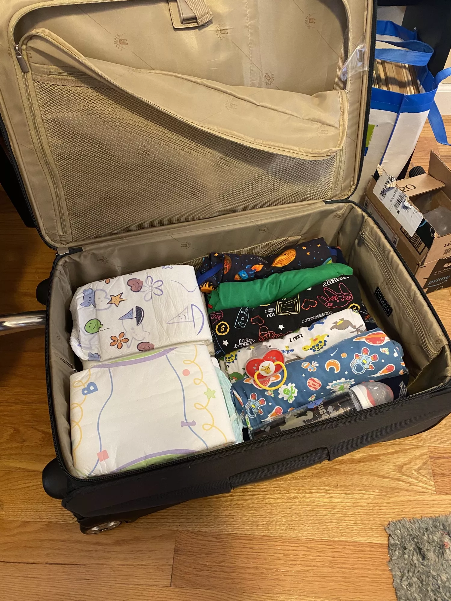 Packing for my padded thanksgiving!