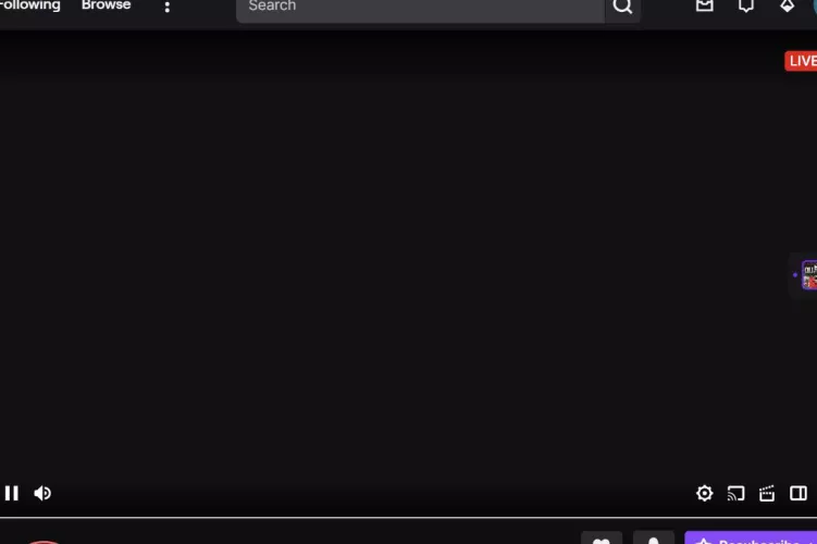 Reoccurring dark screens ever since the last player update. Anyone else? There is still sound, i once had a popup saying screen (3K) was too small for that 480p video. Image works fine with PiP