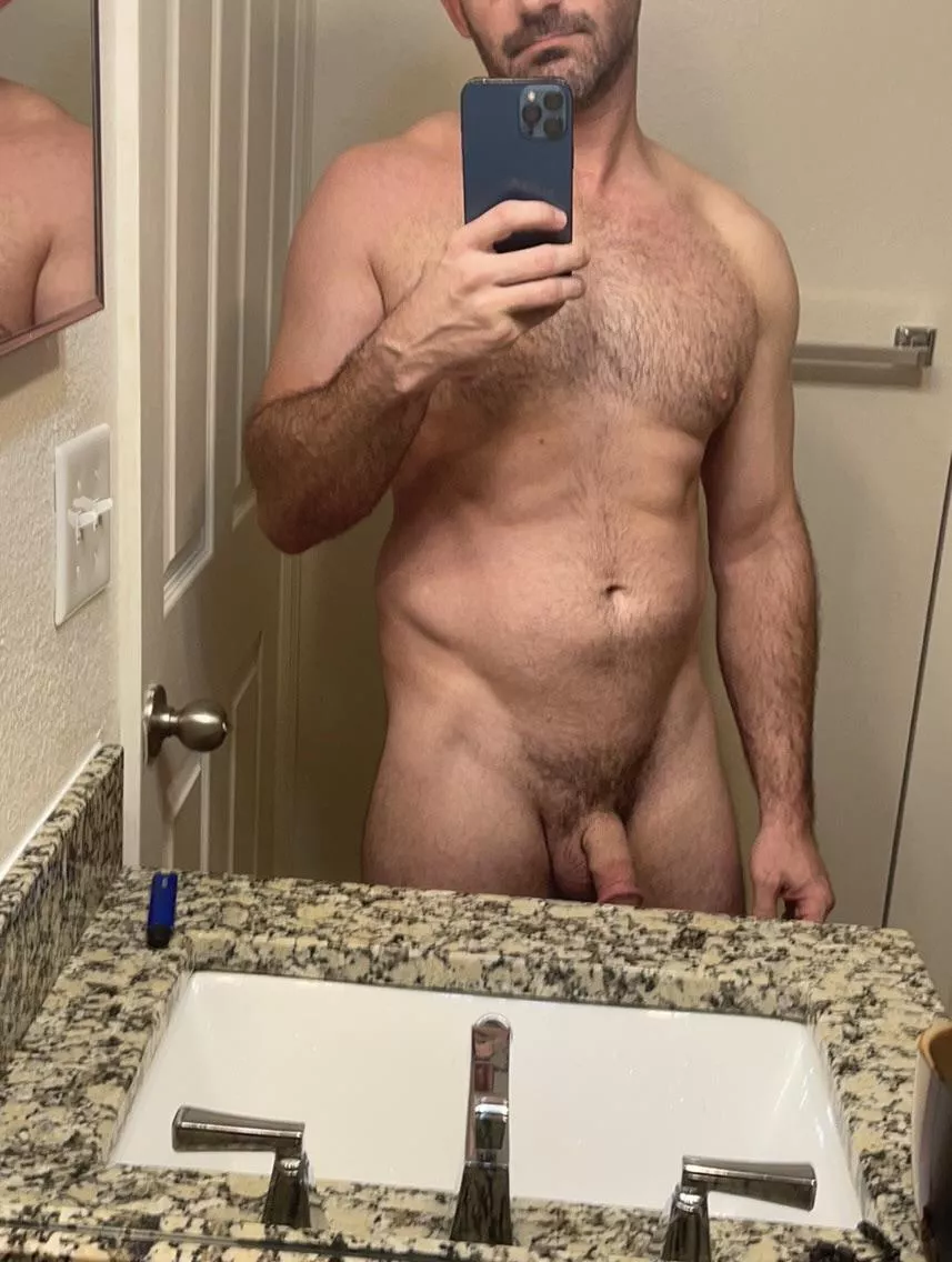 Save water, shower together. [38]