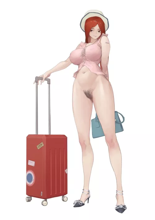 She's ready to travel