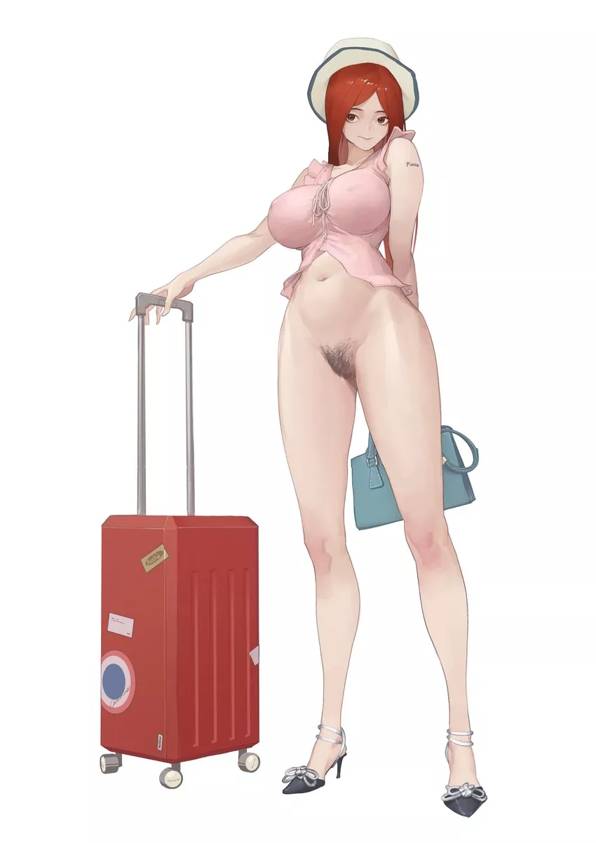 She's ready to travel