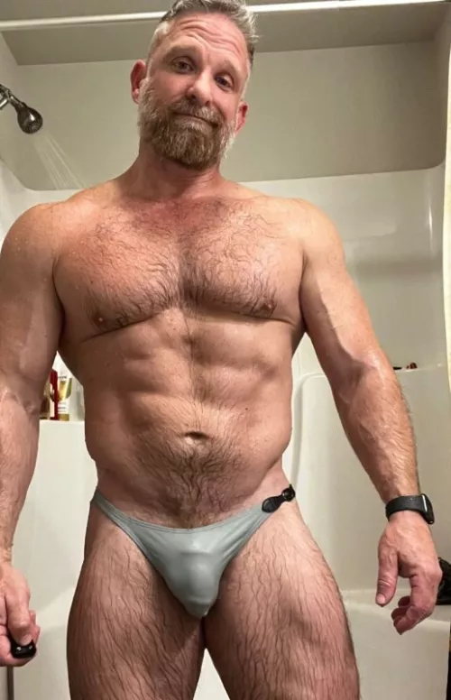 That thong leaves little to the imagination