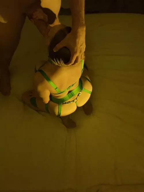 The struggle to fit this in my mouth was huge, why wouldn’t you keep this all for yourself? 😍