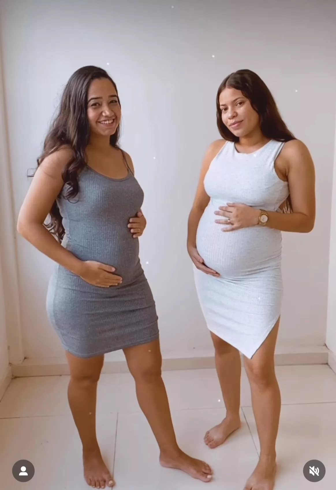 They got bred at the same time.