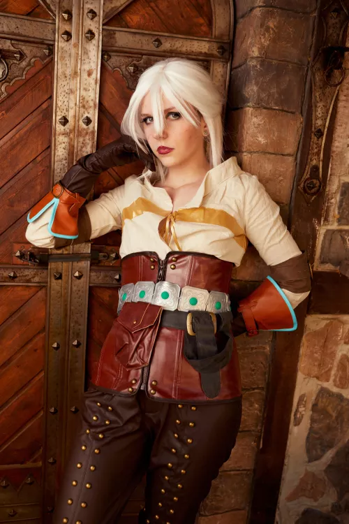 Try and pin me against the wall, see what happens! Ciri from the Witcher by x_nori_ [Self]