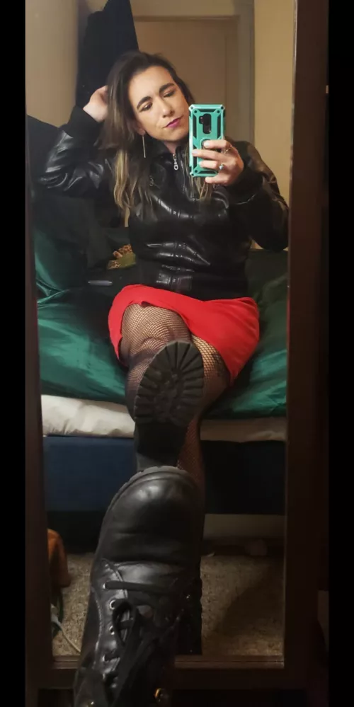 untie my boots with your teeth, slip em off and give me a massage