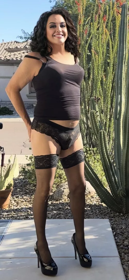 Waiting for the Amazon driver. I’m expecting a package 🤭