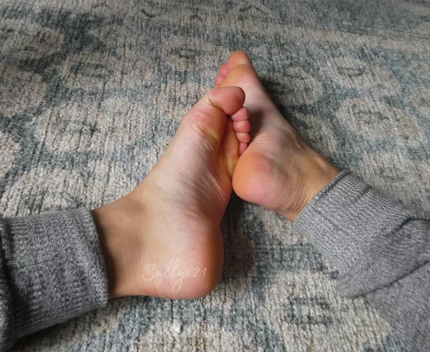 Who wants to snuggle with my soles?