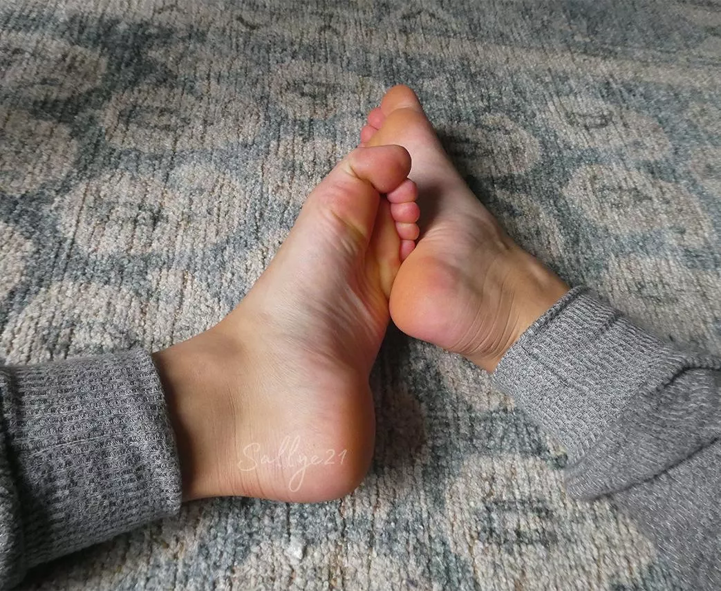 Who wants to snuggle with my soles?