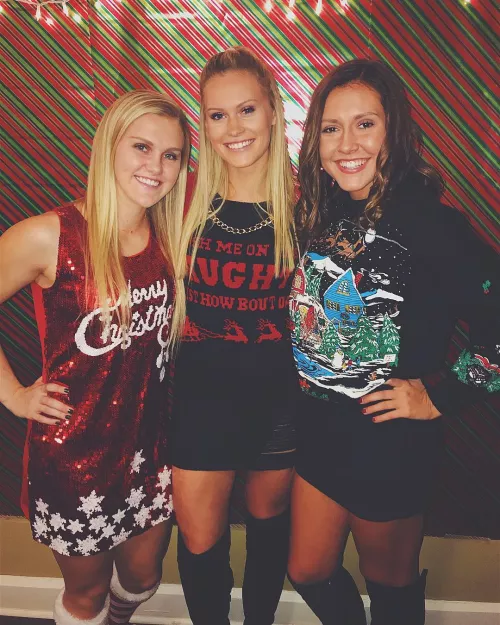 Xmas Sweater Dresses