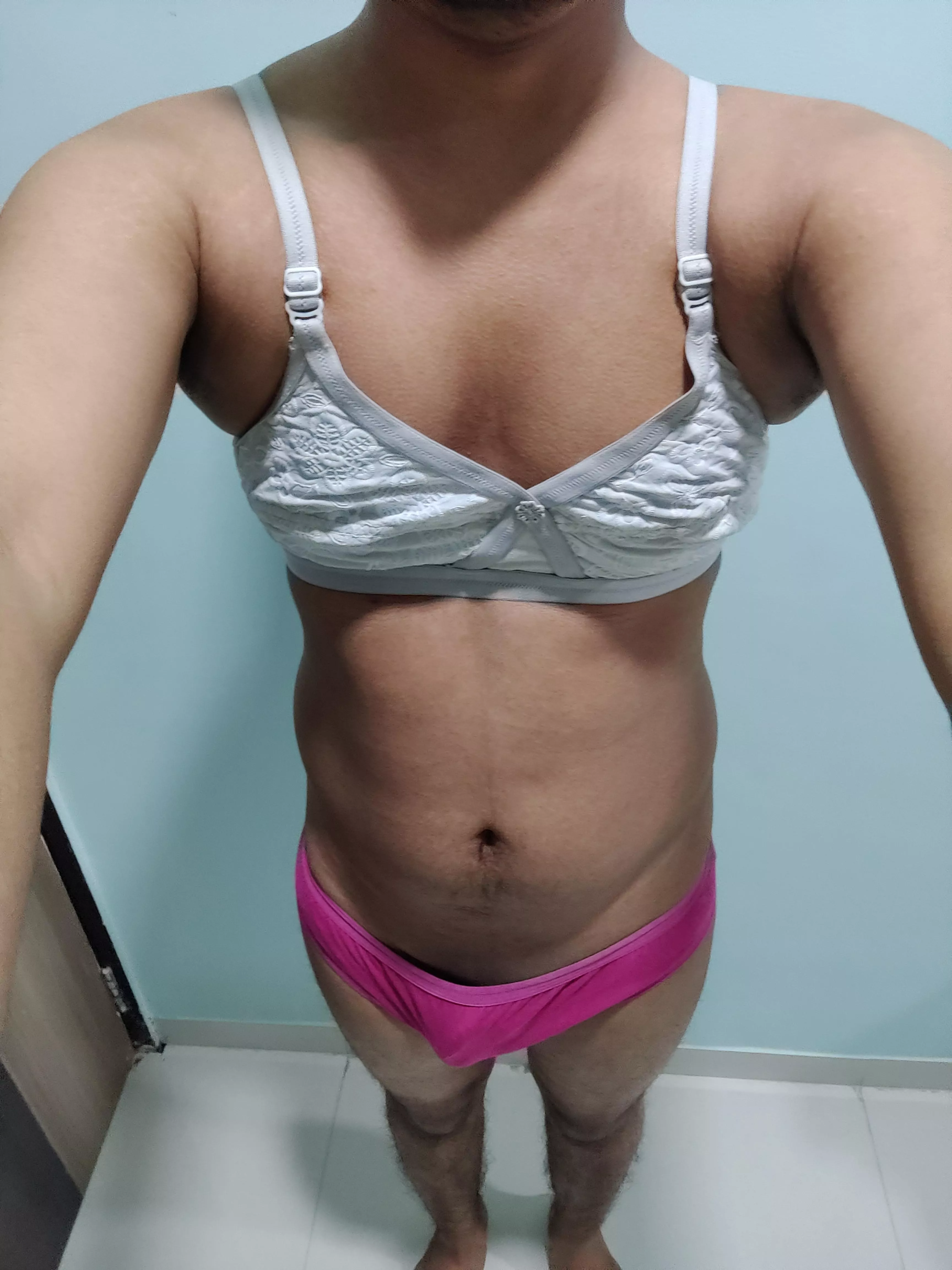 You can decide this sissy's punishment for being hairy in comments,