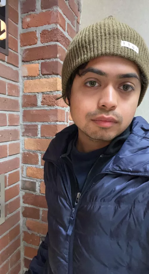 About to brave the cold just for an iced coffee 🥶