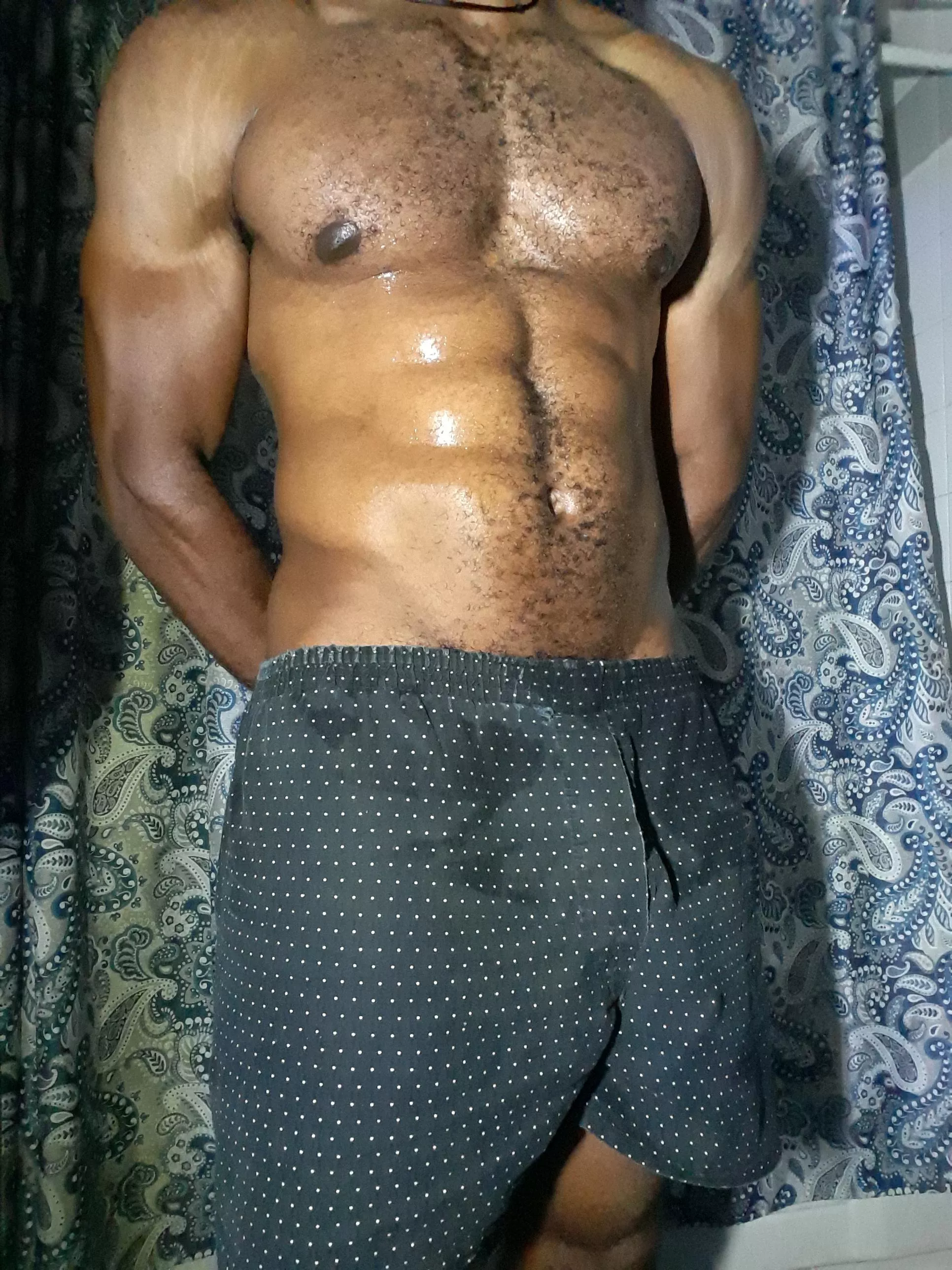 all hot and sweaty in my briefs