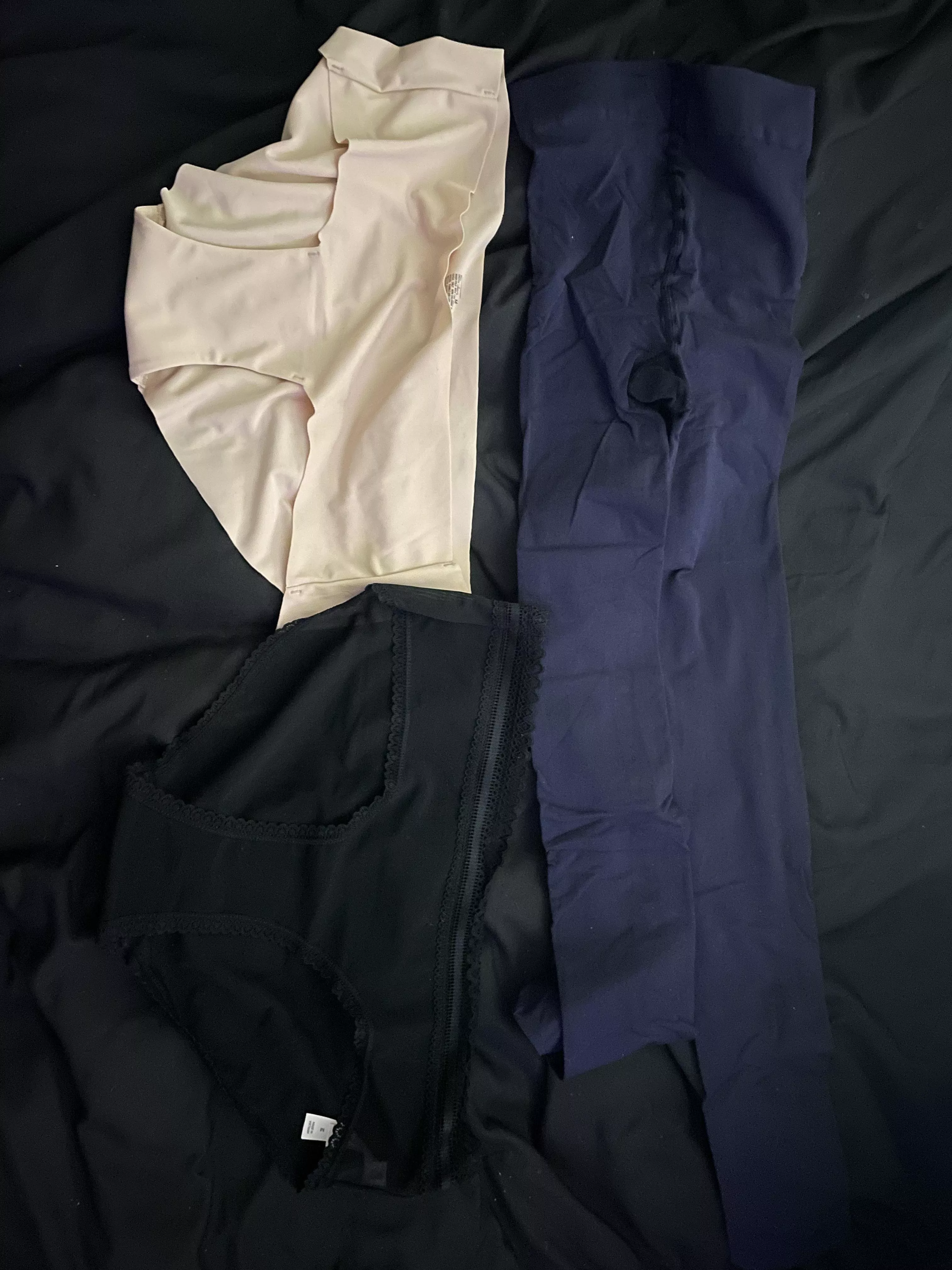 Anyone interested in seeing me try my wife’s panties on?