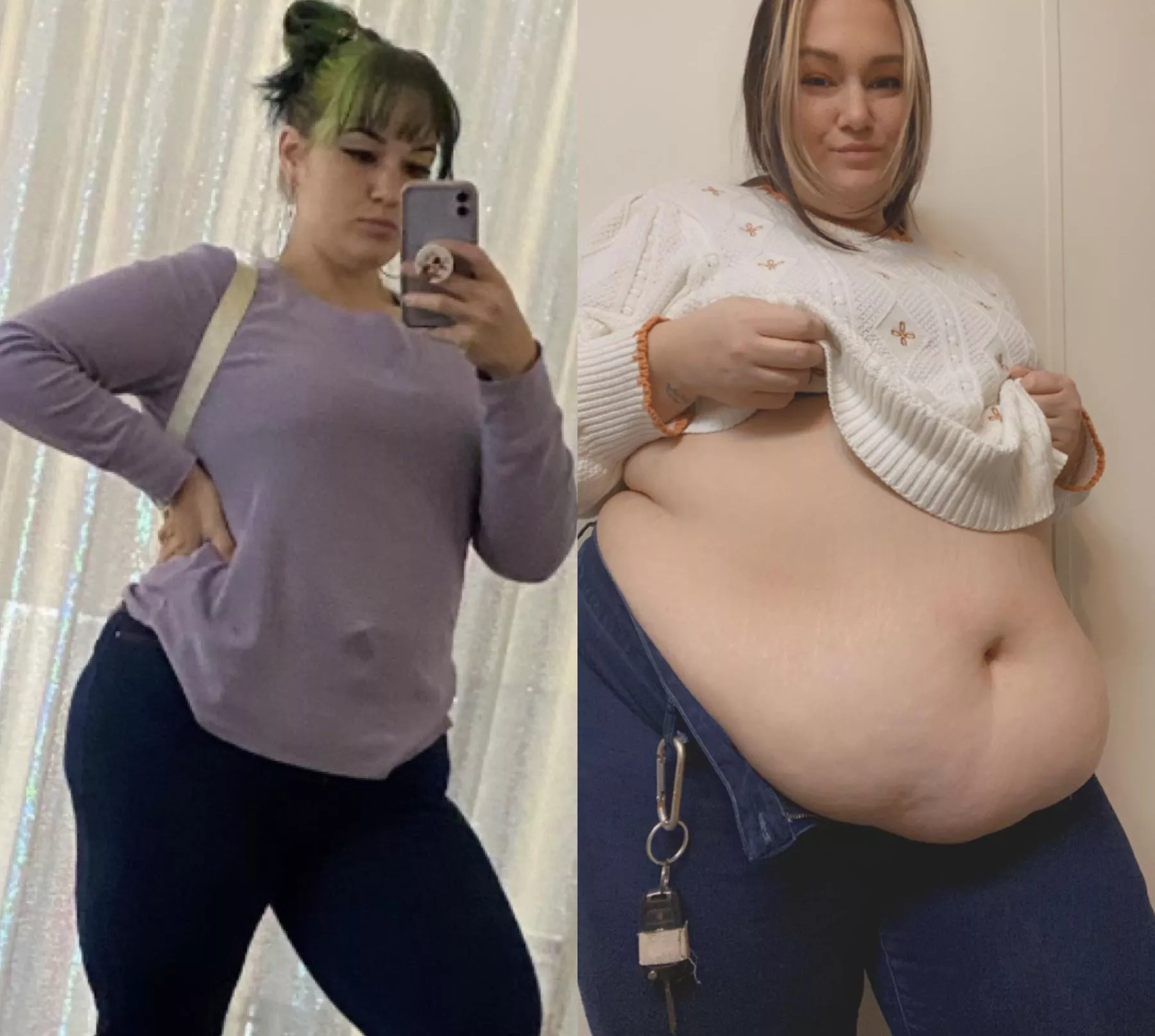 before & after learning McDonald’s let’s you earn points 😌