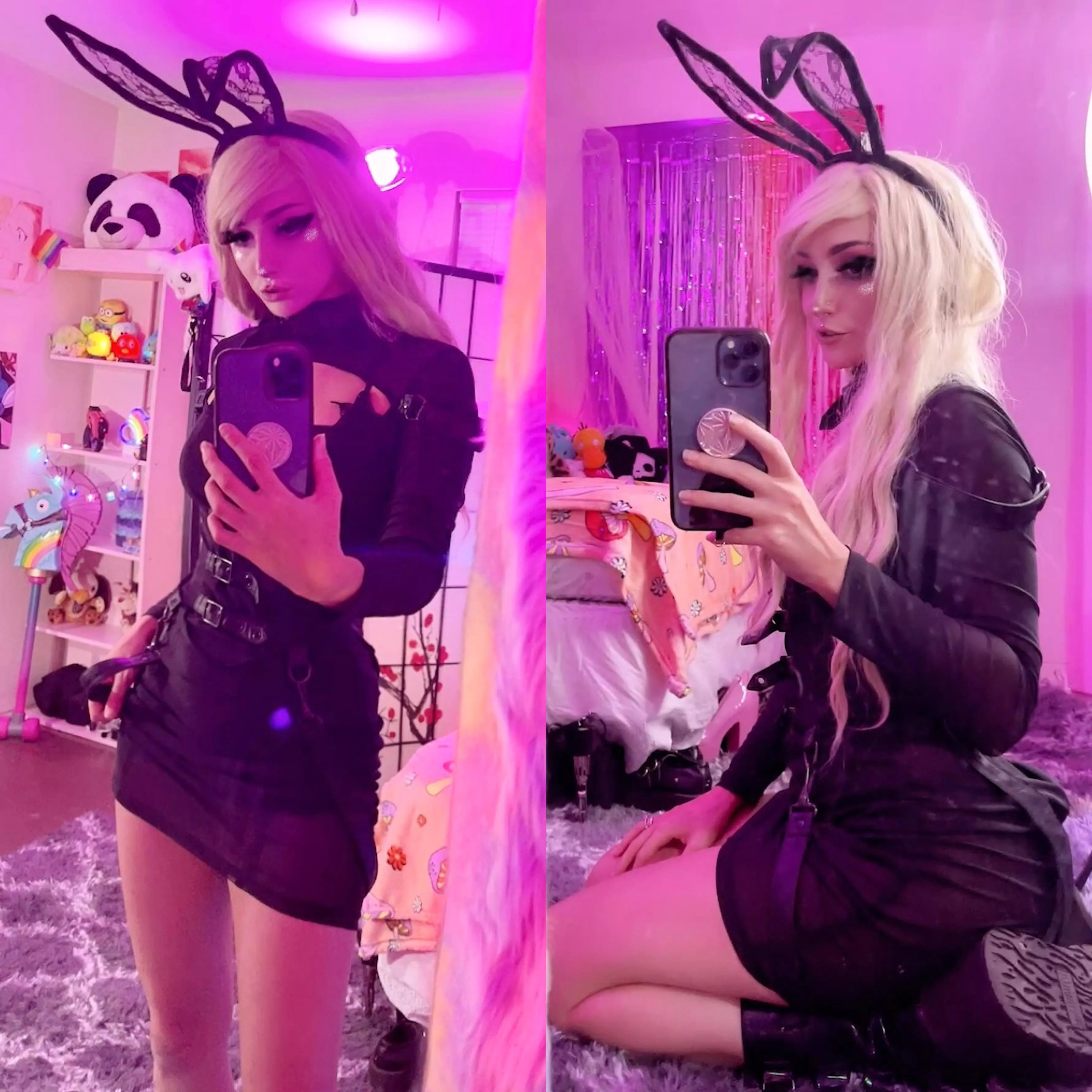bimbo goth bunny is my alter ego