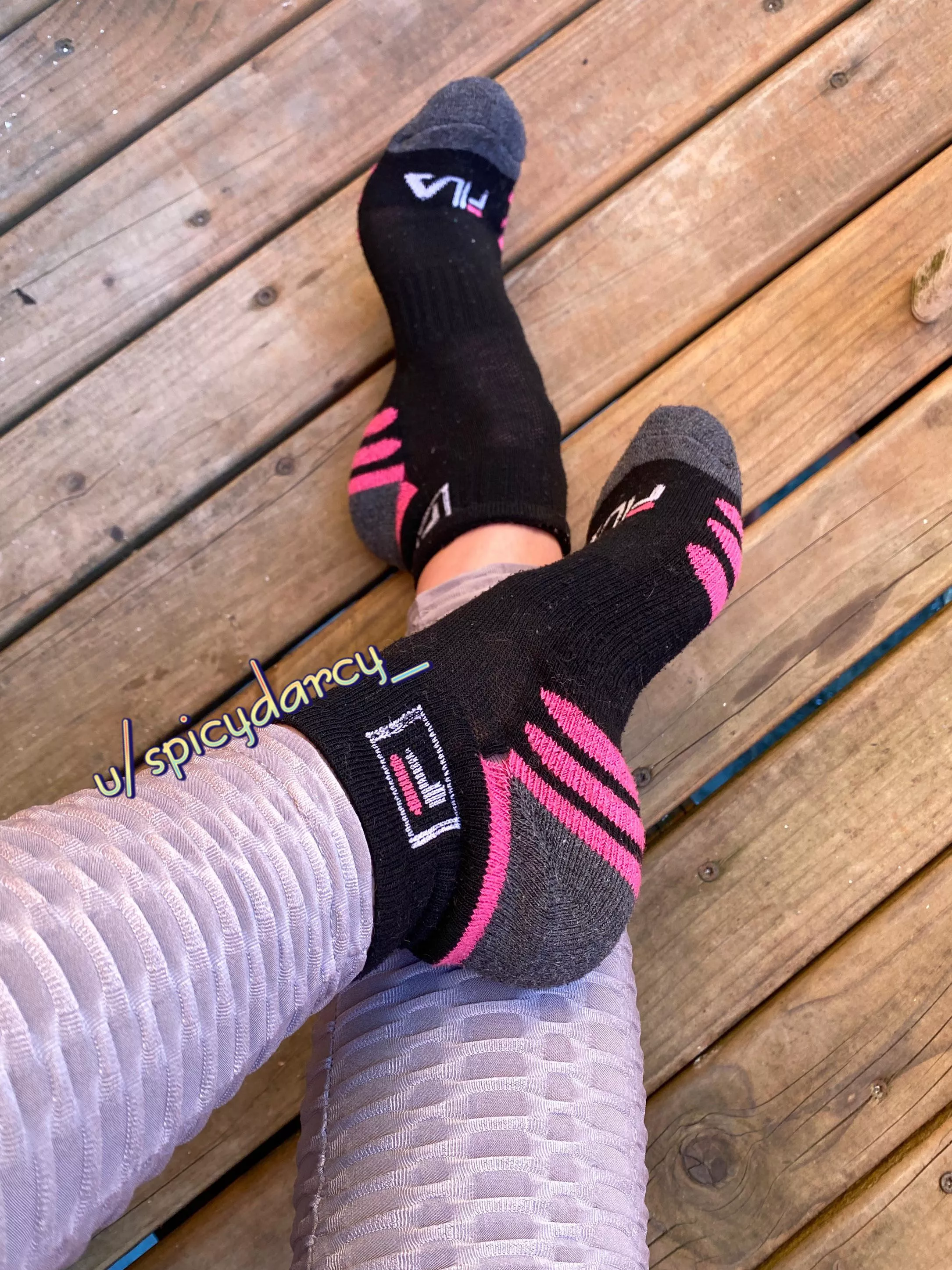Dark socks just look amazing