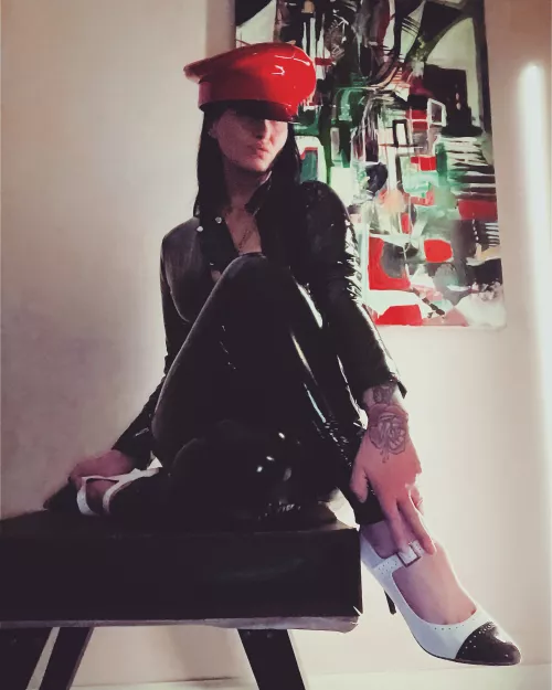 Discipline is best served in shiny catsuits