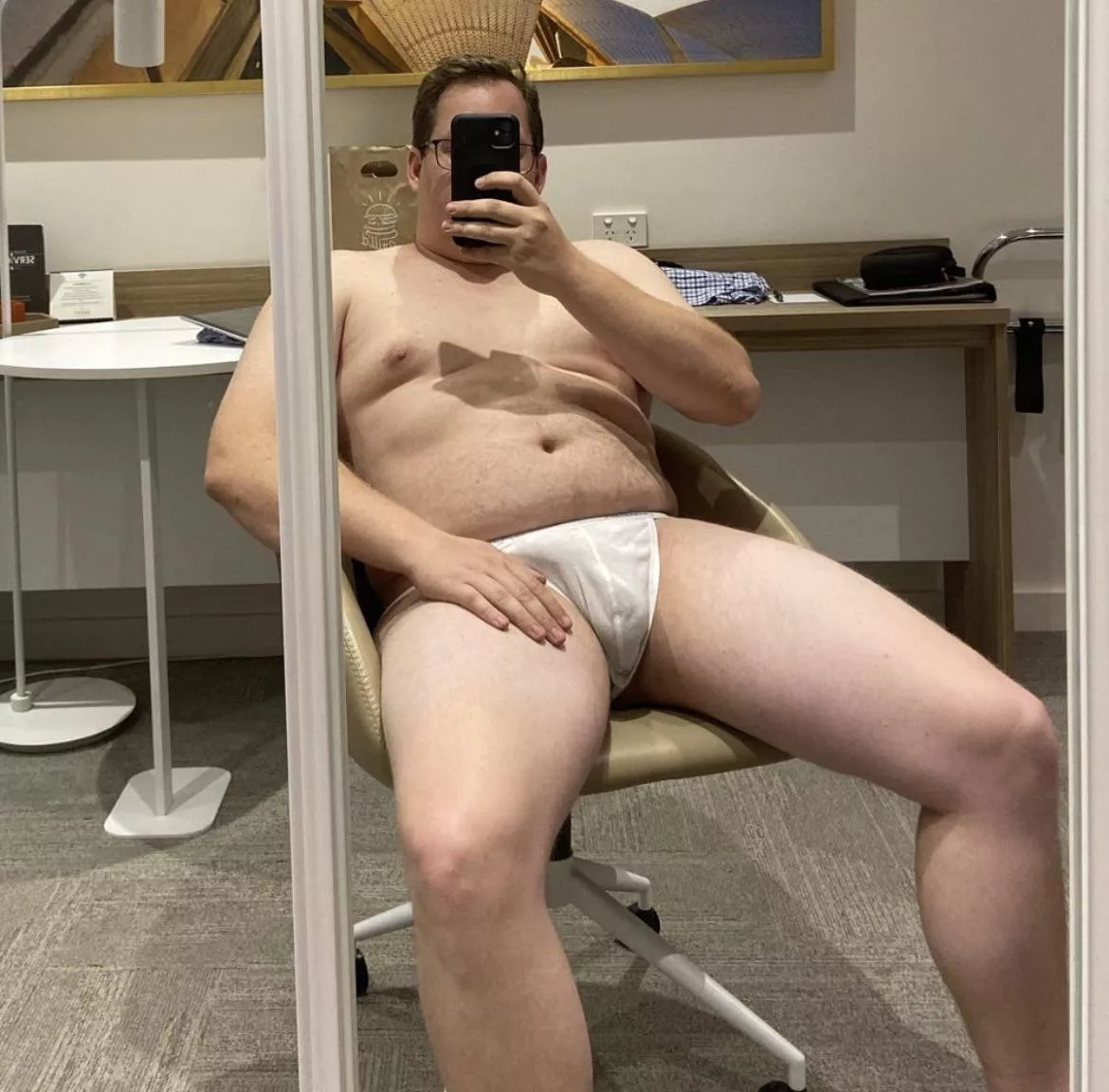 Do you like loungin around in your jock? 😏