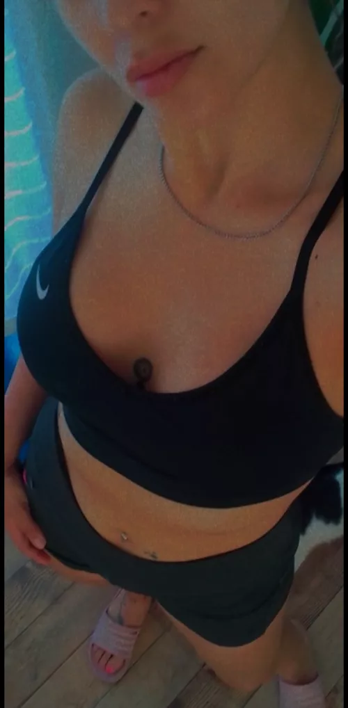 (f) After workout afternoon Monday..