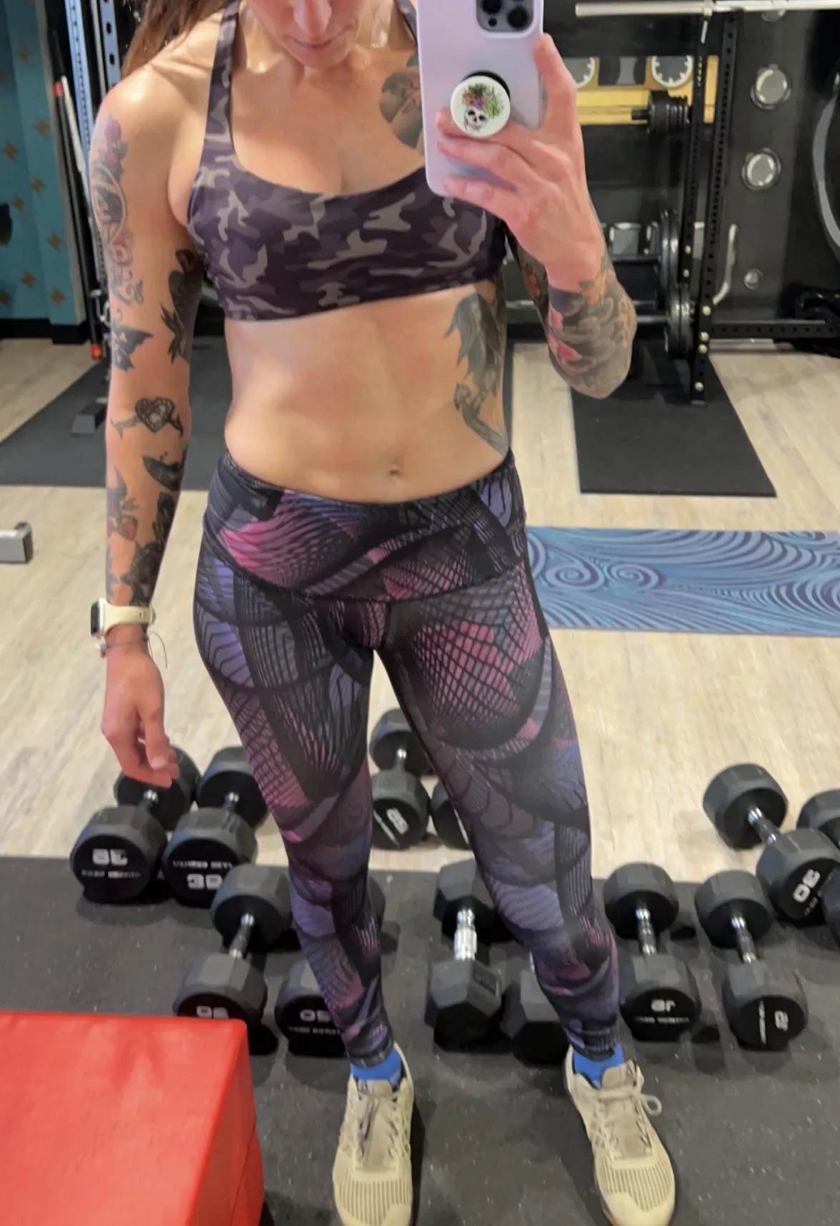 Feeling wrecked after this workout