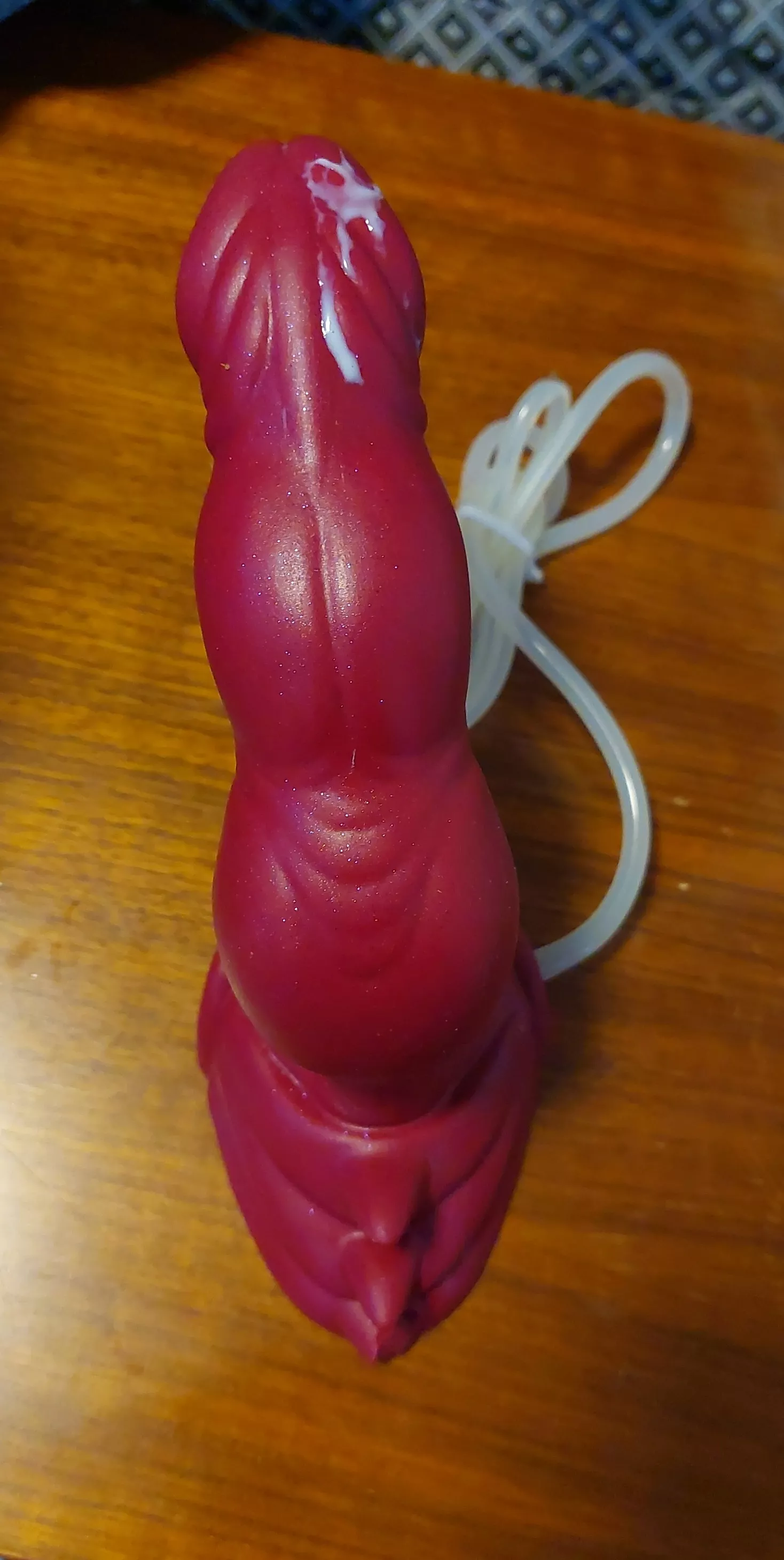 Felt so good to cum on it