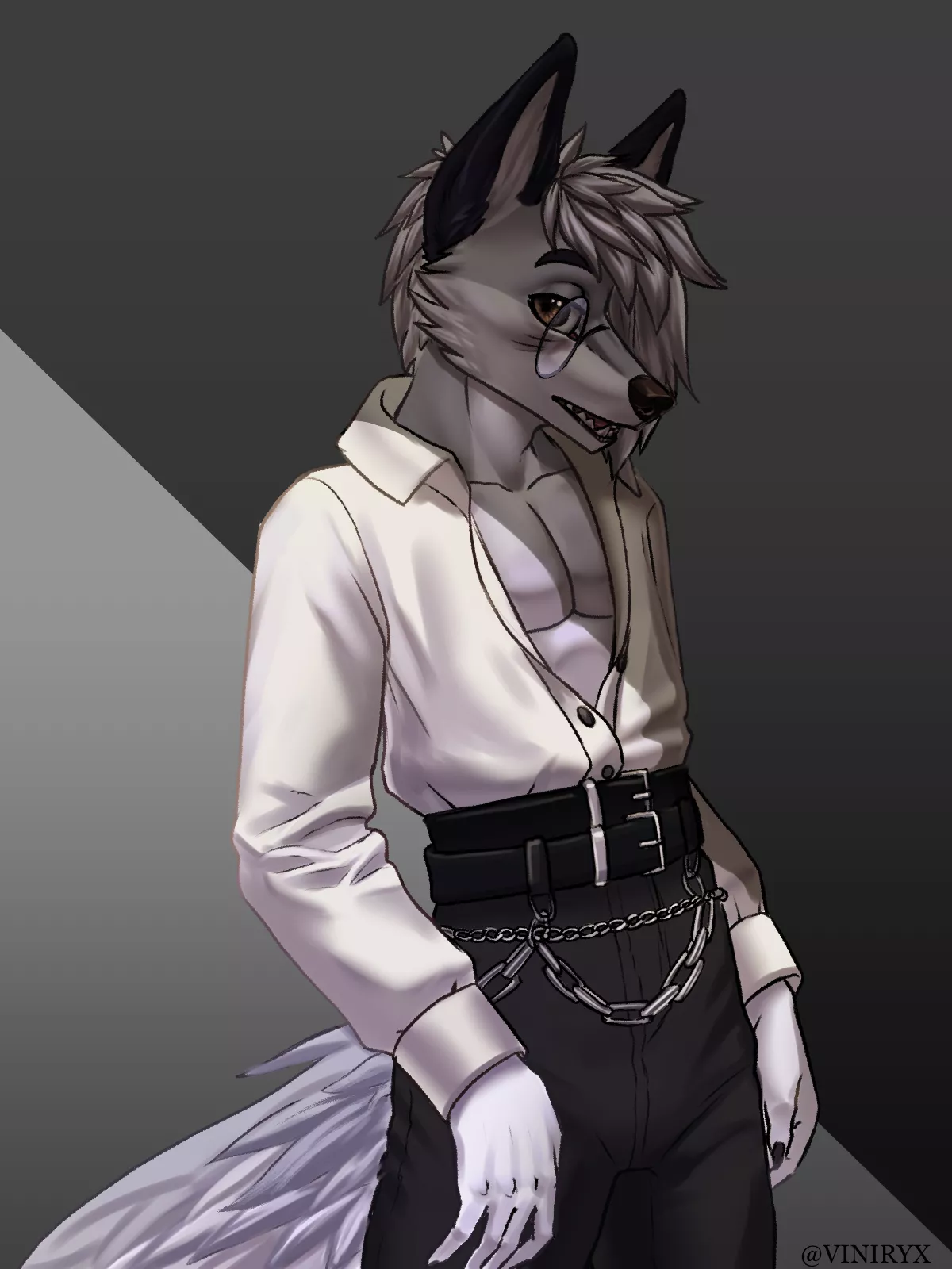 first post showing my fursona here :3