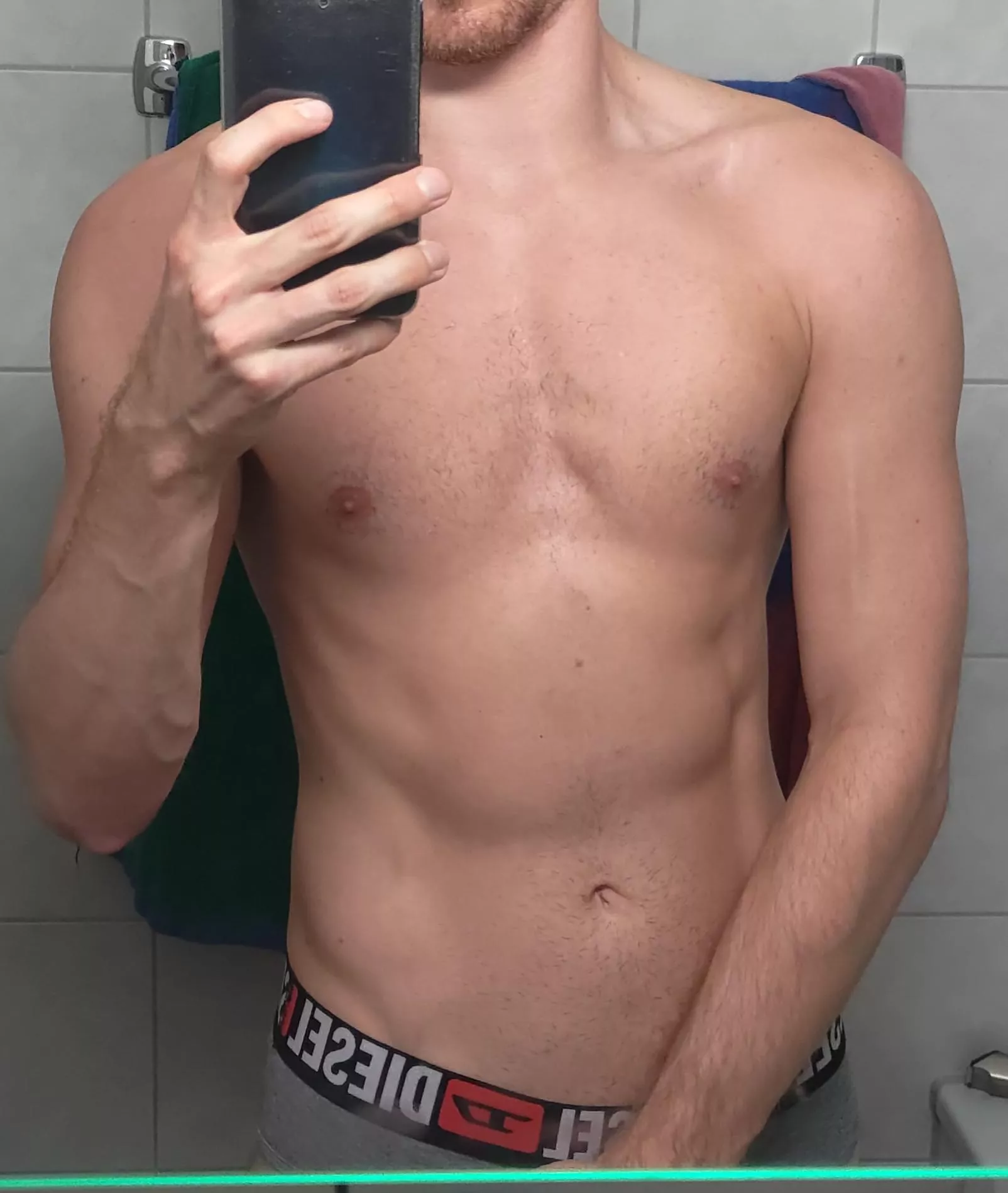 Flexing with what I have 😛