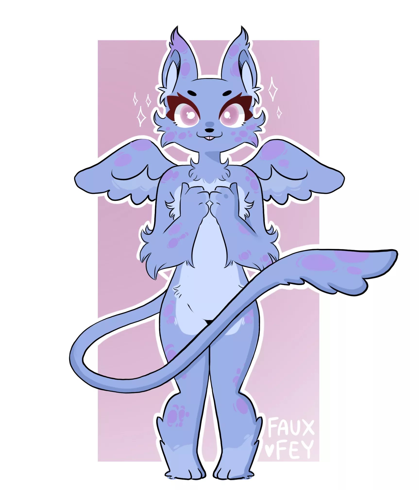 From an art trade with a mutual! I'm really happy with how it came out! What do you think? :3