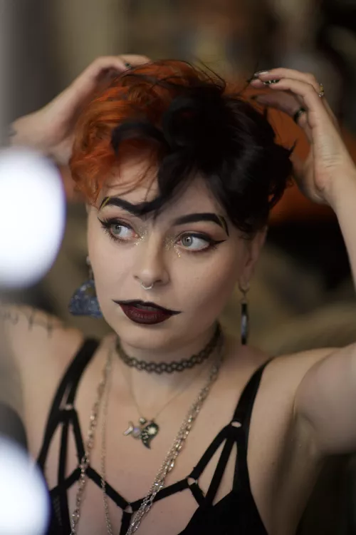 Getting dolled up 🥀