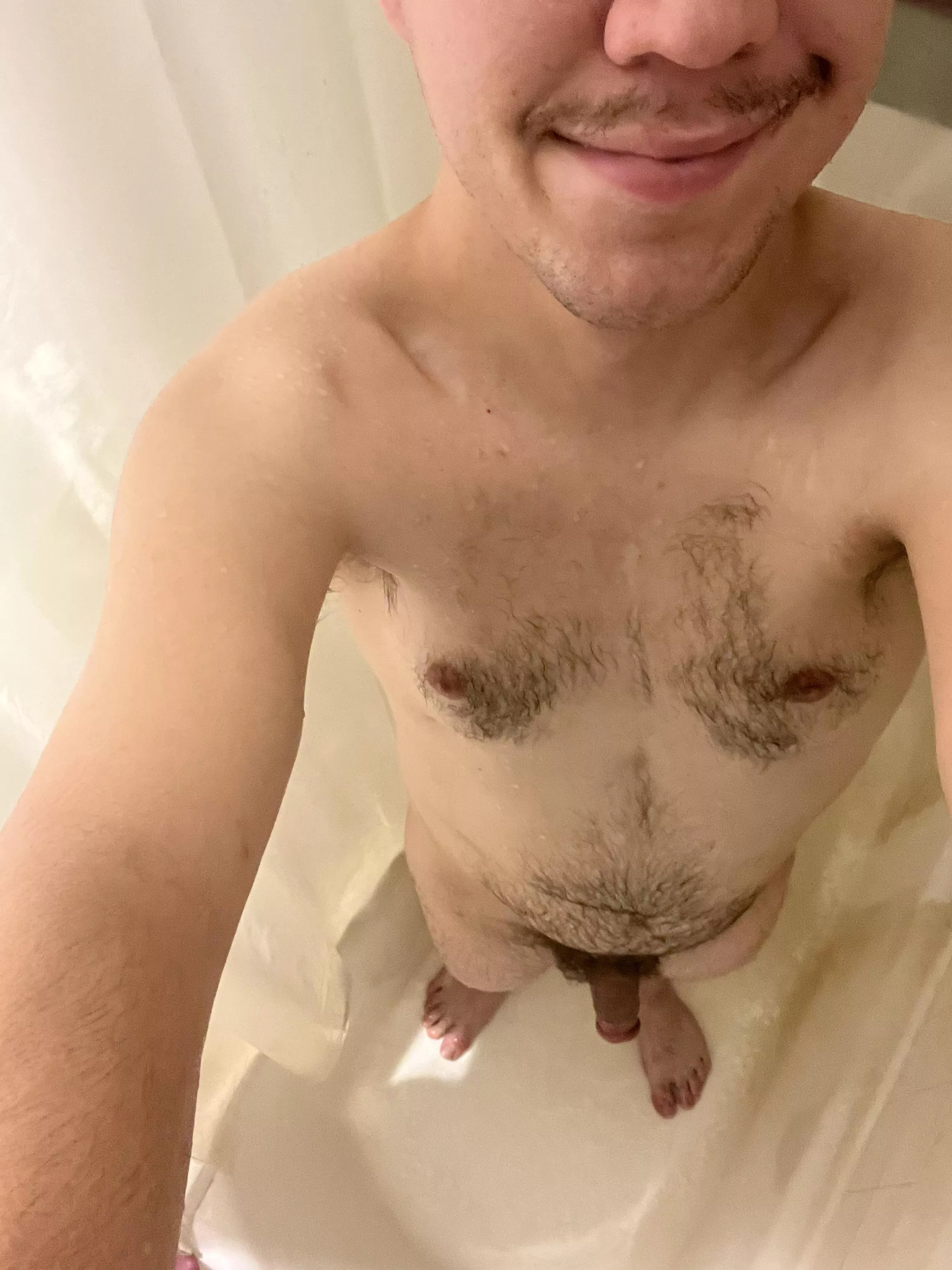 Great shower selfie to start the day