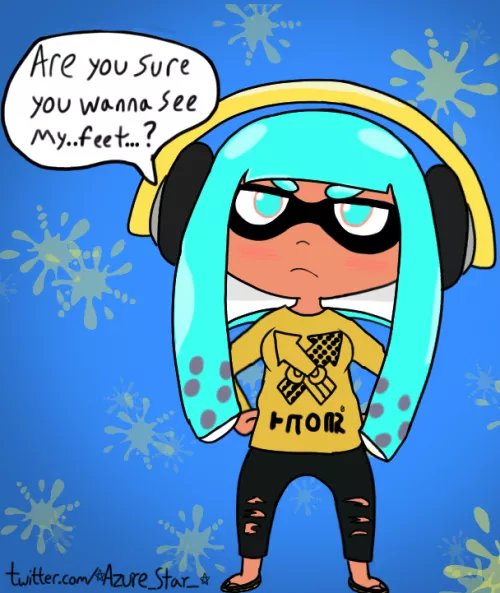 Her fans certainly like them..... (My OC Cerulean)