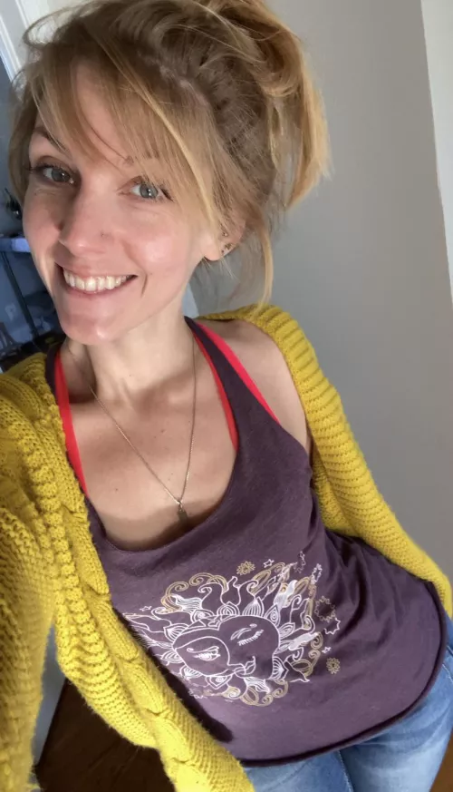 How about a fully clothed milf eh