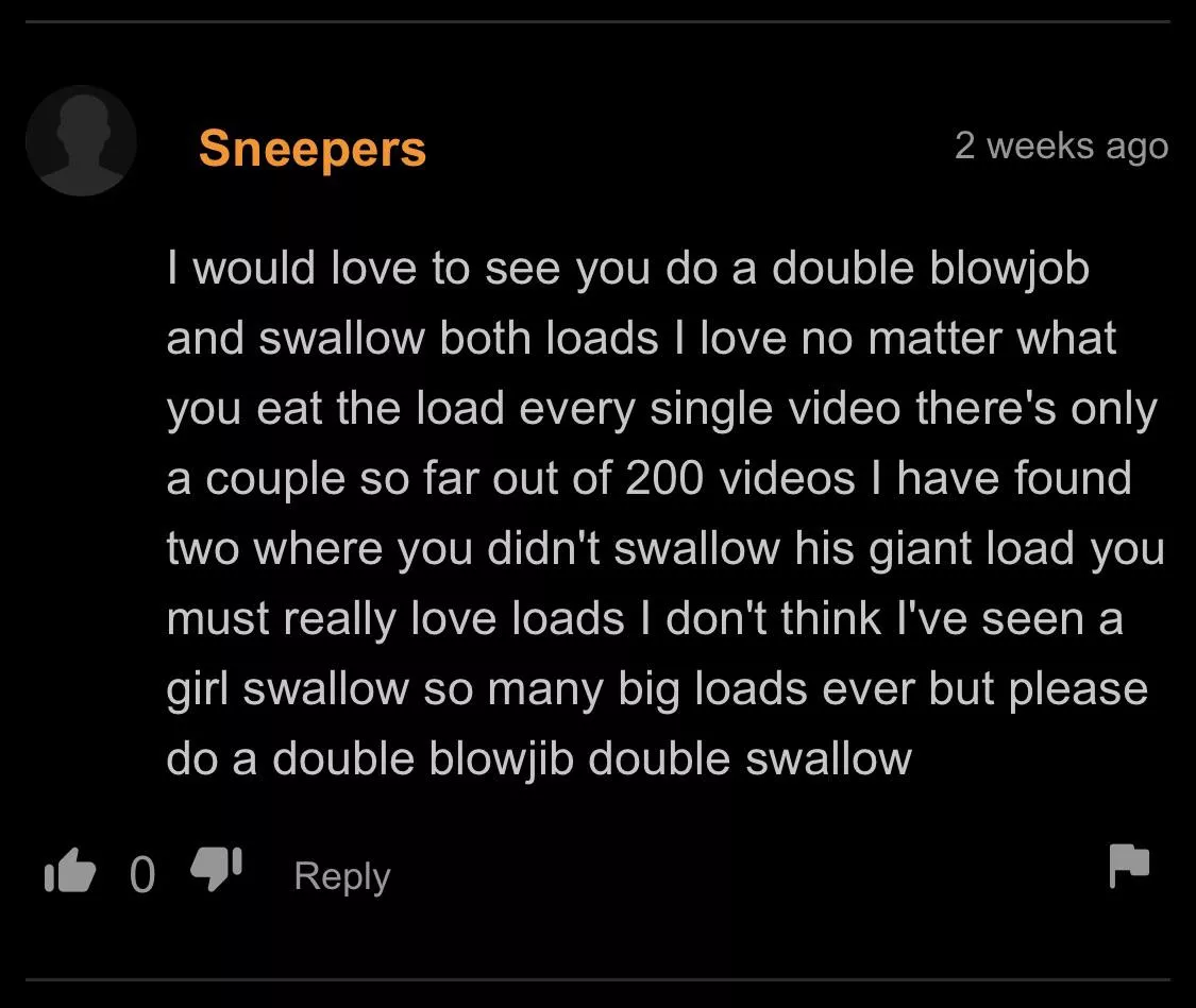 I think this guy likes loads