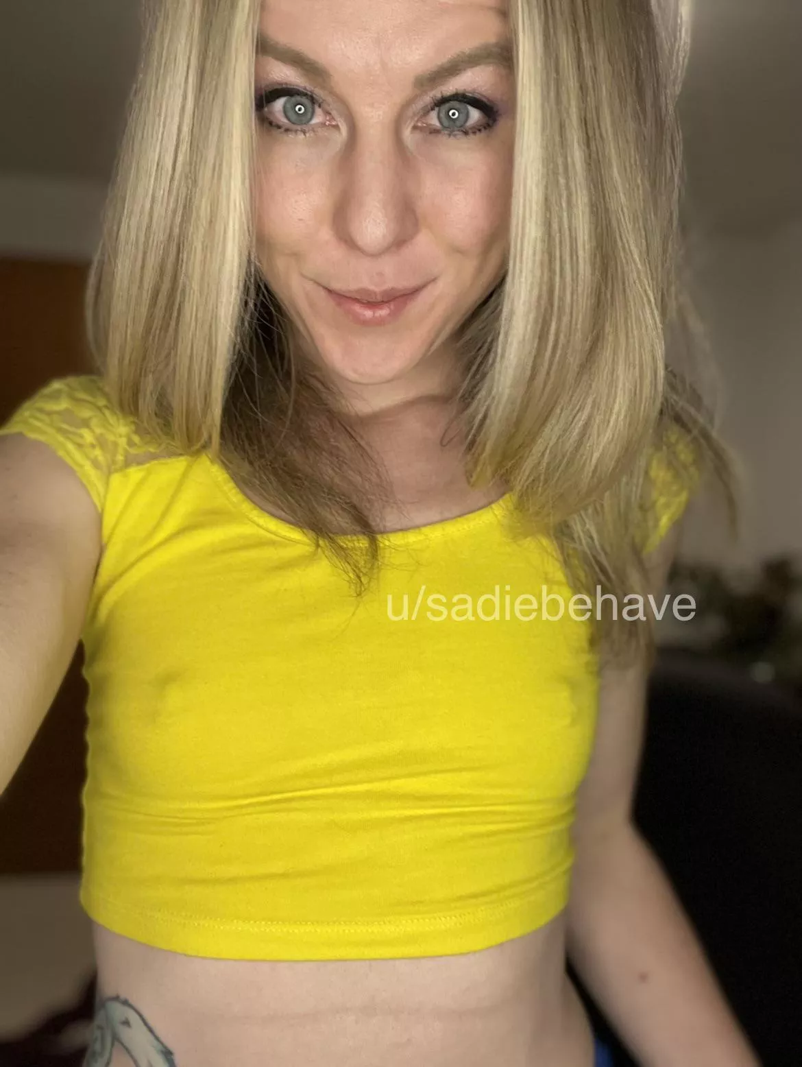 I wasn’t trying to look so seductive in this pic… ok maybe I was.