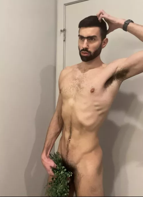 I wonder if Adam covered his bush with a bush