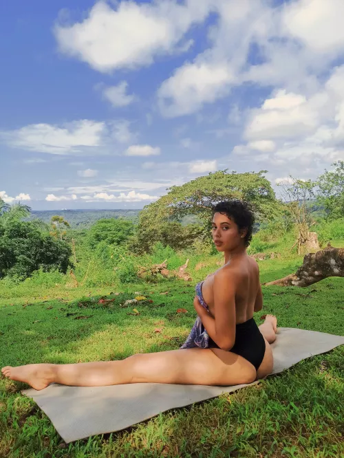 Imagine what I'd do sitting on you