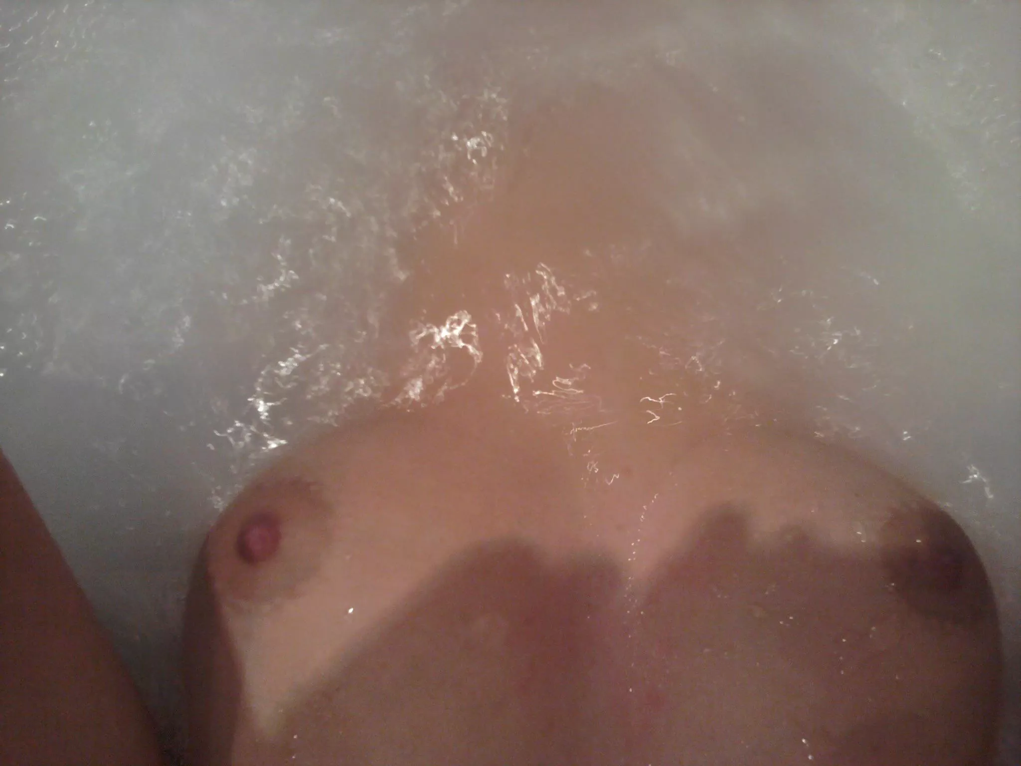In the bath