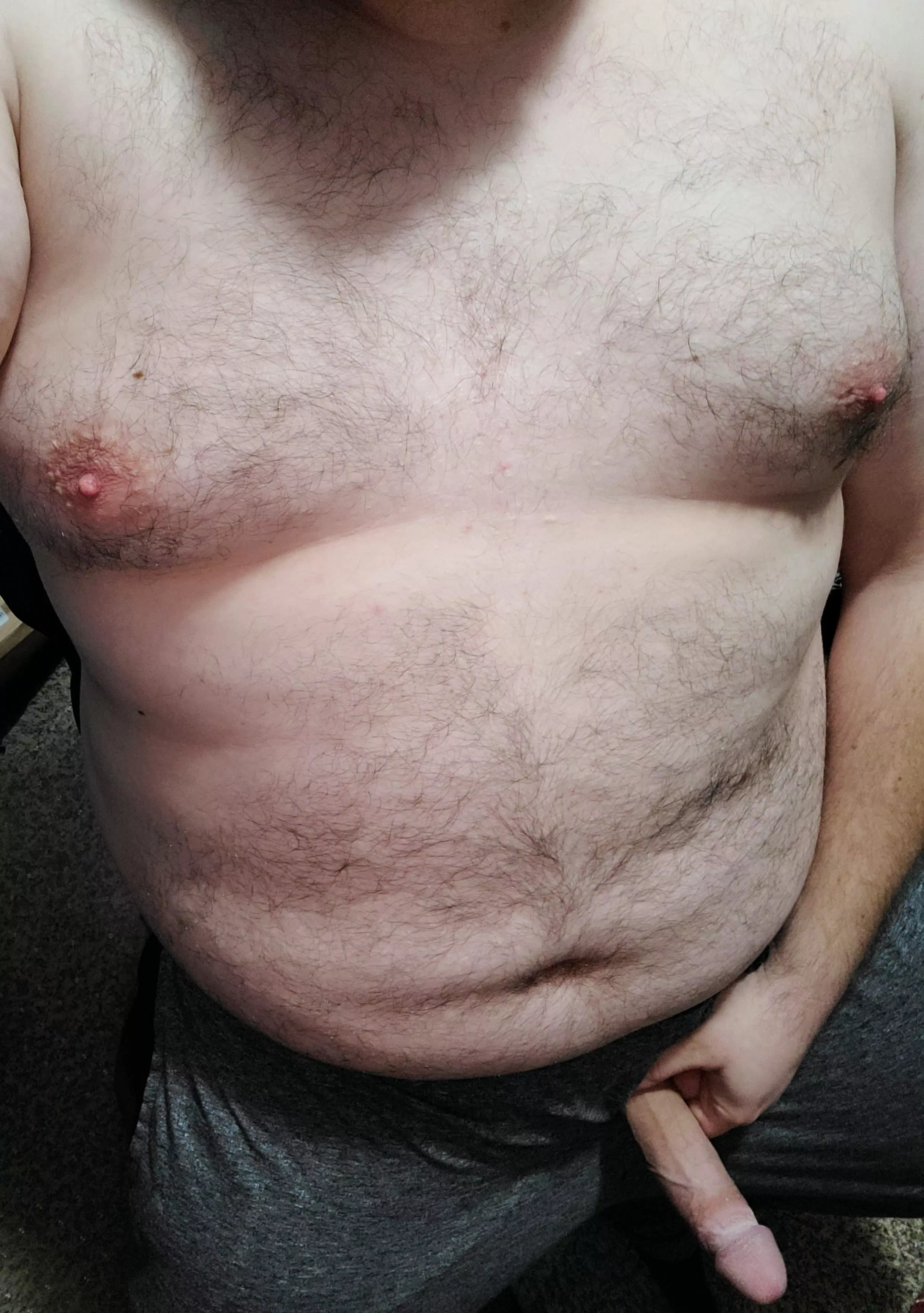 It's too cold to take my pants off. Just fuck me like this.