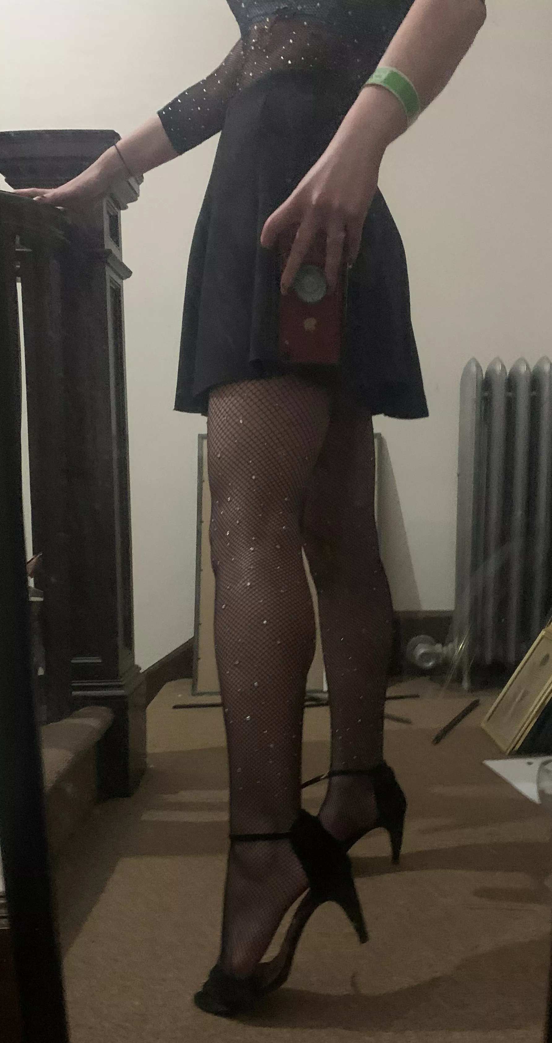 Let me step on you [domme]