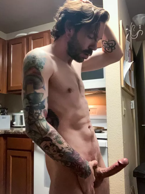 Let’s fuck in the kitchen?