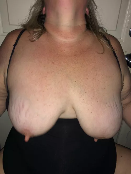 Like my 53 yr old tits?