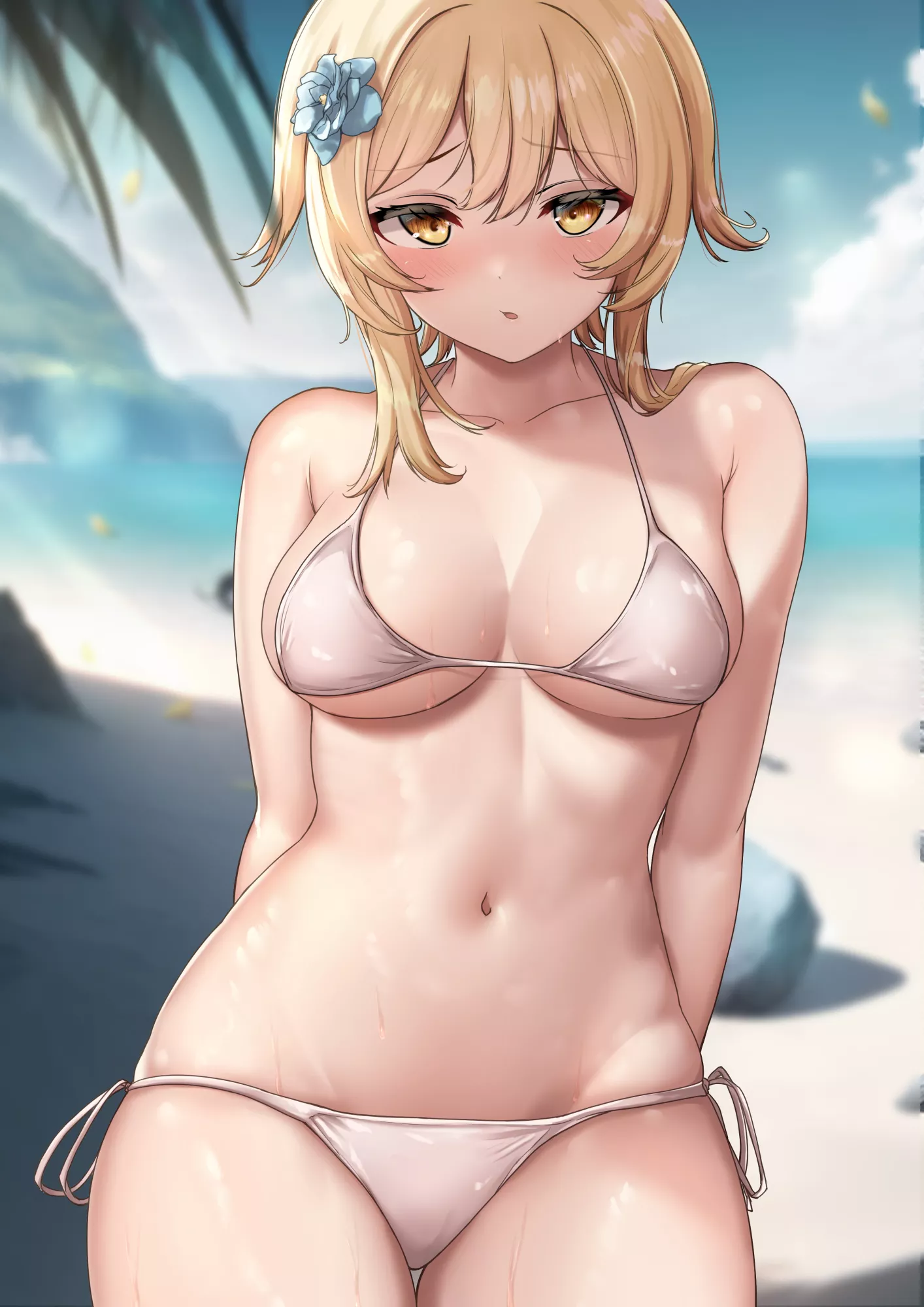 Lumine Bikini Blush (Takenoko Pengin ) [Genshin Impact]