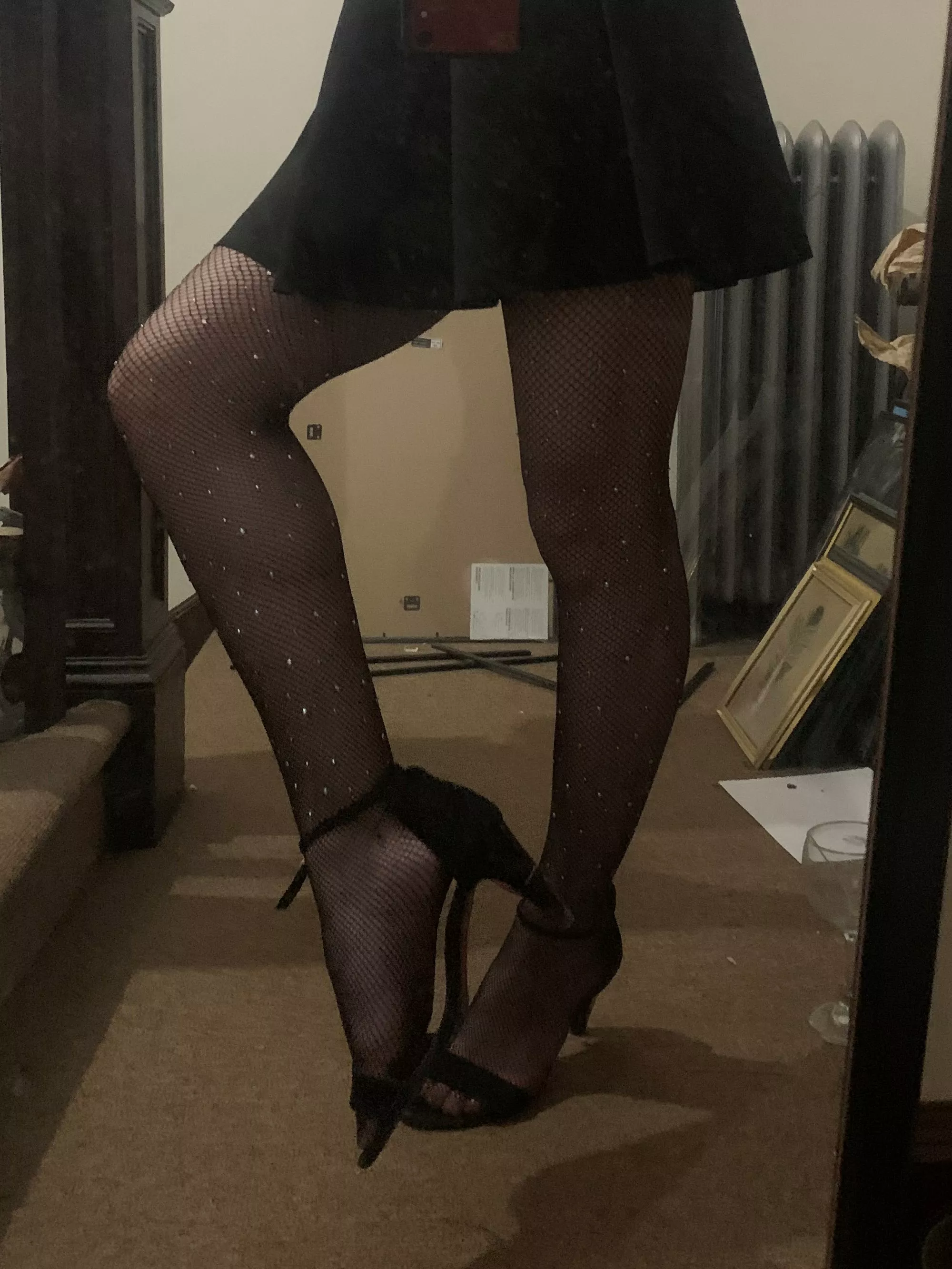 Mesh heels