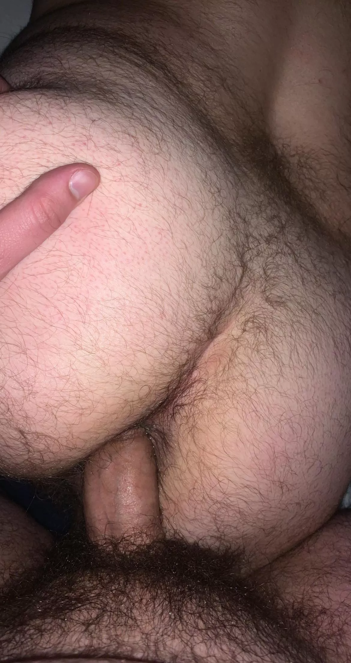 My ass, getting fucked by my man.