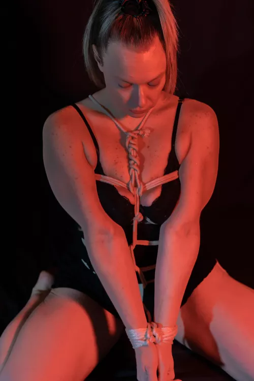 My first time being tied… how did we do?